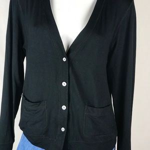 Blain & Cartwright Cardigan Sweater Black LG